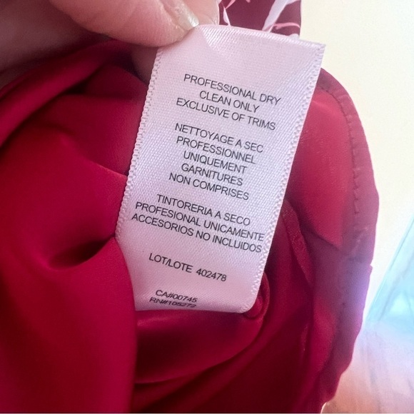 AMUR Krista Scarf Asymmetrical Dress Size 8 - Picture 12 of 12